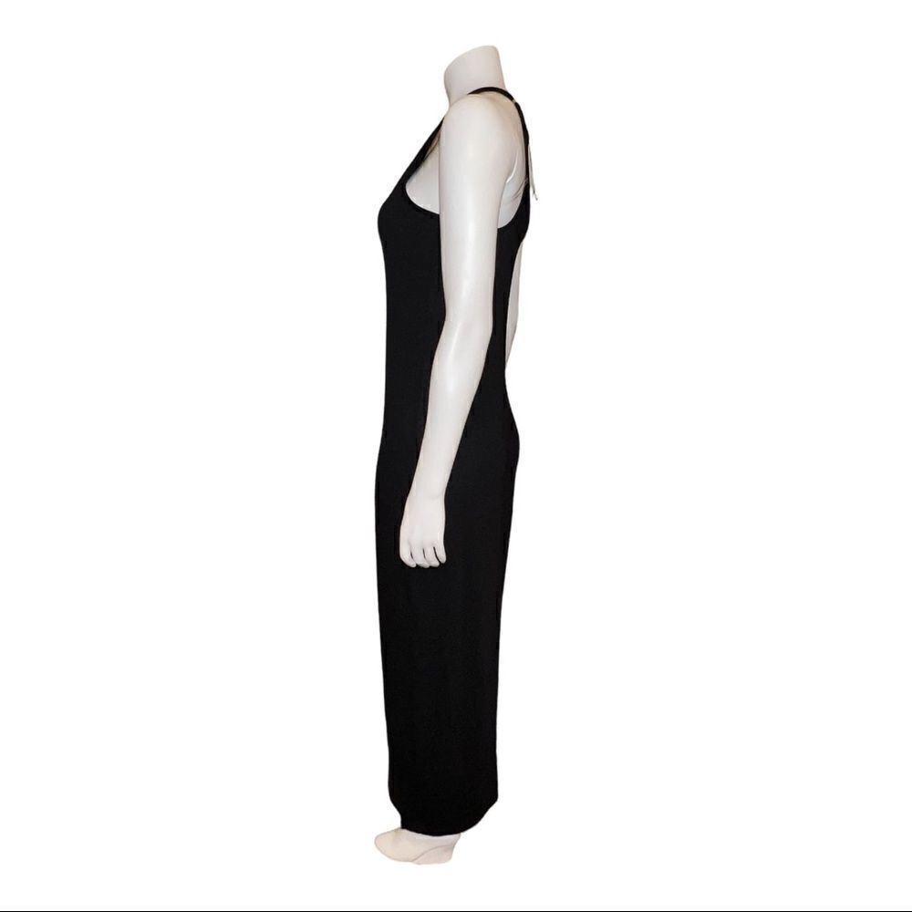 Miken Juniors Racerback Maxi Cover Up Dress Black Medium NWT - Picture 4 of 10